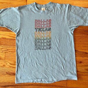 Vintage Dallas Light Blue T-shirt